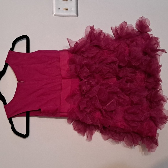 Marchesa for Neiman Marcus x Target Fuchsia Silk Medium NWT - Picture 2 of 3